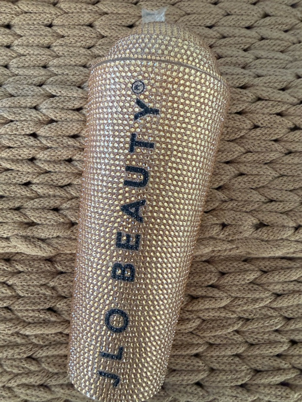 JLO BEAUTY Gold Crystal Bling Cup